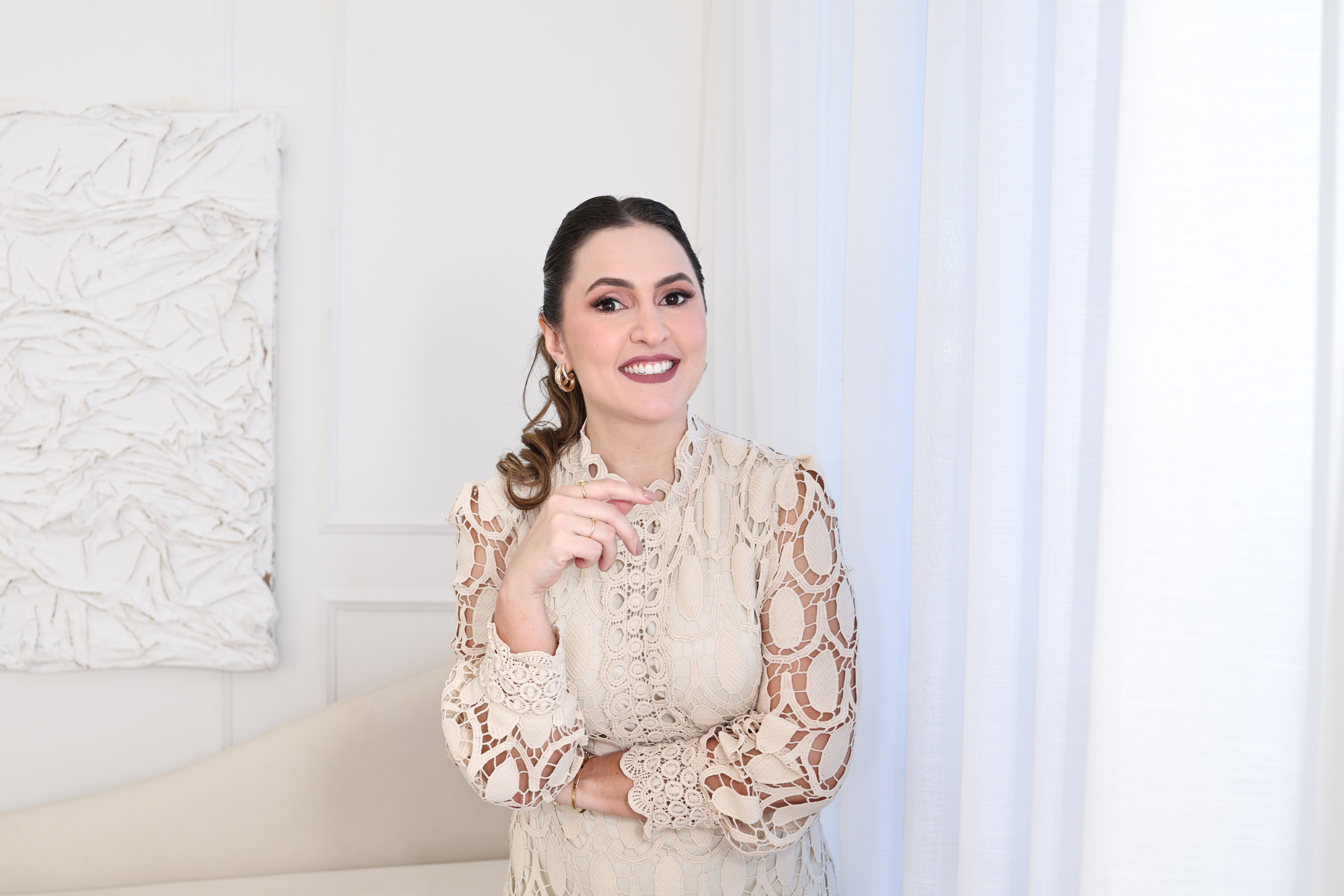Julia Zanelato, responsável pela 5àsec Lucas do Rio Verde